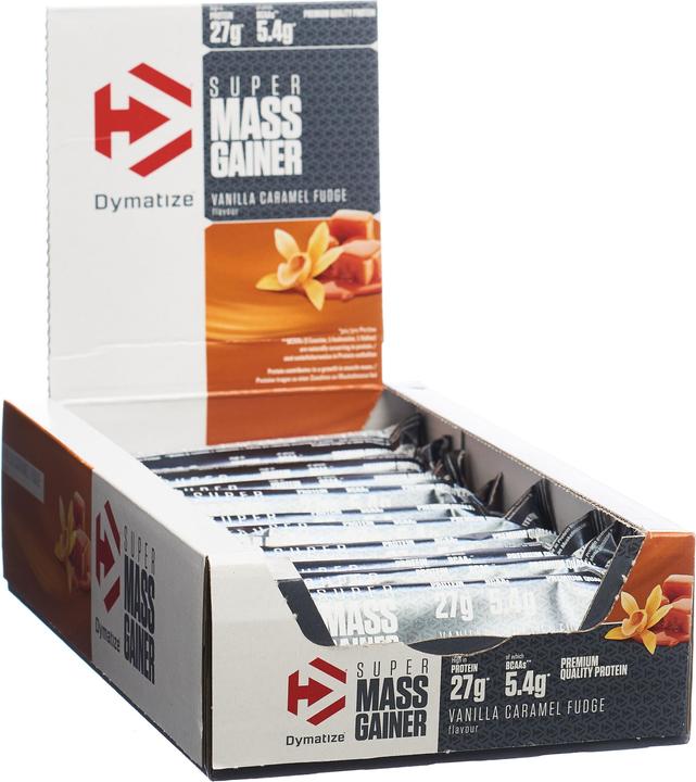 Actual product image Dymatize Super Mass Gainer (Caramel, Vanilla, 10 pcs., 900 g)