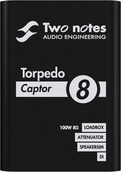 Image du produit Two Notes Torpille Capteur 8 (Atténuateur, Boîte de chargement)