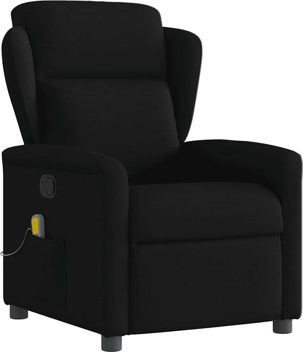 Actual product image VidaXL Massage chair black fabric