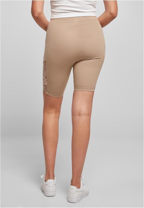 Produktbild Urban Classics Ladies High Waist Lace Inset Cycle Shorts - 16956 (M)