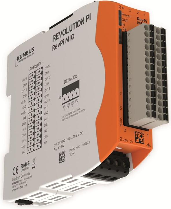 Actual product image Kunbus Extension module RevPi MIO