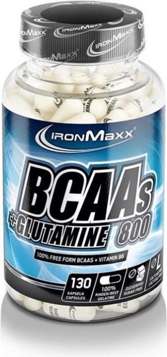 Immagine prodotto IronMaxx BCAA e glutammina 800 (130 Pezzo/i, Pillole, 500 g)
