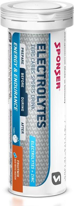 Actual product image Sponser Electrolytes (Lemon, 12 pcs., 540 g)