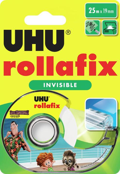 Image du produit Magni Dérouleur UHU rollafix invisible + rouleau de recharge, carte d'information
