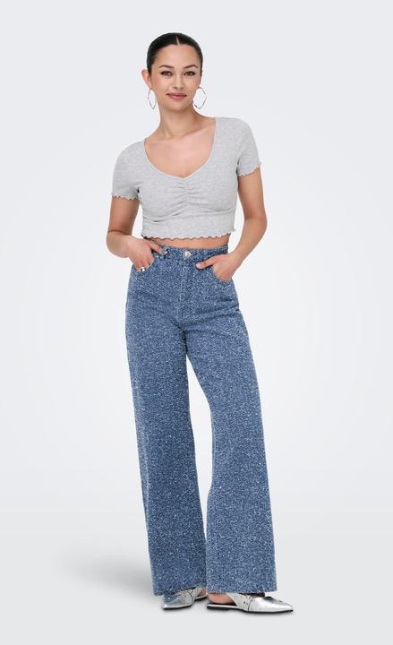 Produktbild Only ONLAMAYA Hohe Taille Weiter Beinschnitt Jeans Jeans mit weitem Bein (W28/L32)