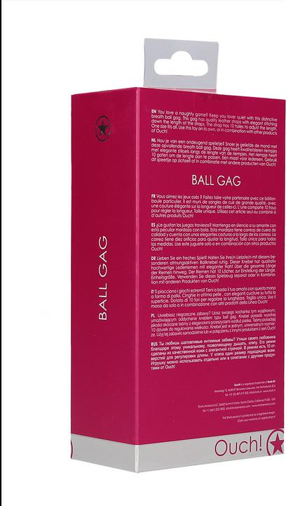 Actual product image Ouch! Gag Ball