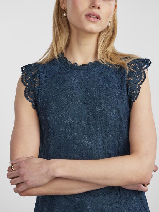 Actual product image Pieces Pcolline Sl Lace Top Noos (S)