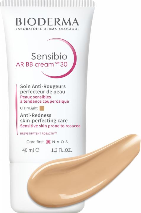 Image du produit Bioderma Sensibio AR BB Cream soin anti-rougeurs Tb 40 ml (Beige)