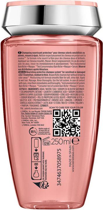 Chroma Absolu Bain Riche Chroma Respect (250 ml, Shampoing liquide)