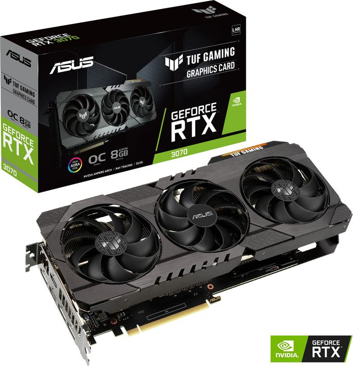 Produktbild ASUS GeForce TUF RTX 3070 O8G V2 Gaming (8 GB)