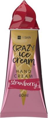 Actual product image Hiskin Crazy Ice Cream Hand Cream Strawberry 60ml (60 ml)