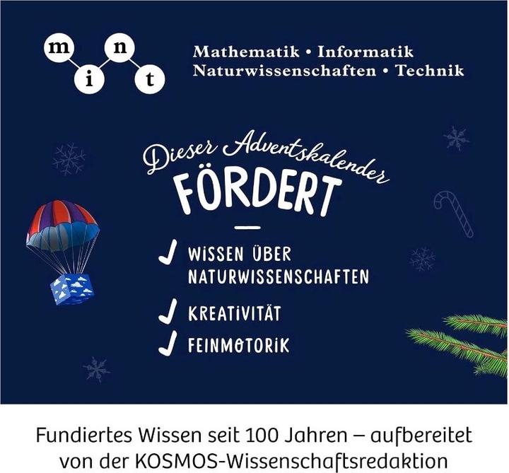 Immagine prodotto Kosmos Adventskalender - Die schönsten Experimente zur Weihnachtszeit