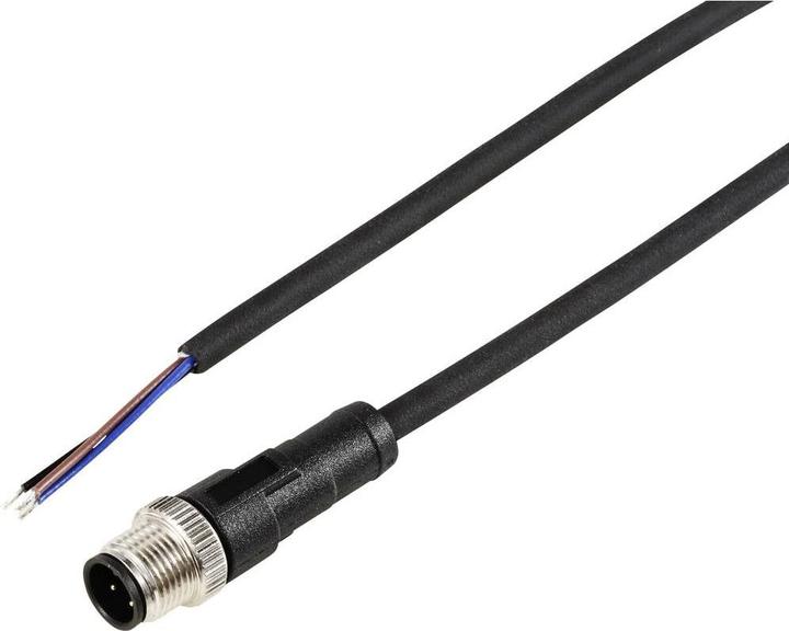 Actual product image Tru Components TC-12833132 Sensor-/Aktor-Anschlussleitung M12 Stecker, gerade 2