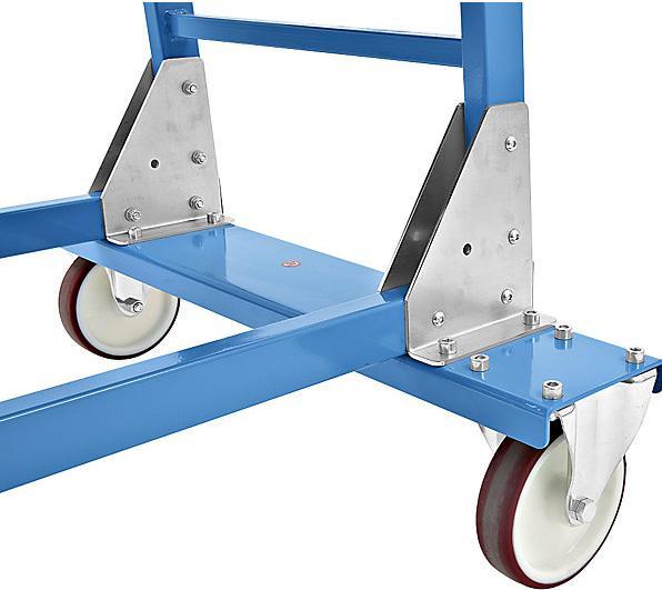 Immagine prodotto eurokraft pro Scala a piattaforma mobile PREMIUM (Scala a pioli, 131 cm)
