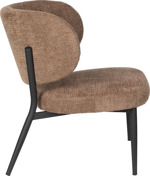 Produktbild Zuiver Sanne Lounge Chair Orange Grey