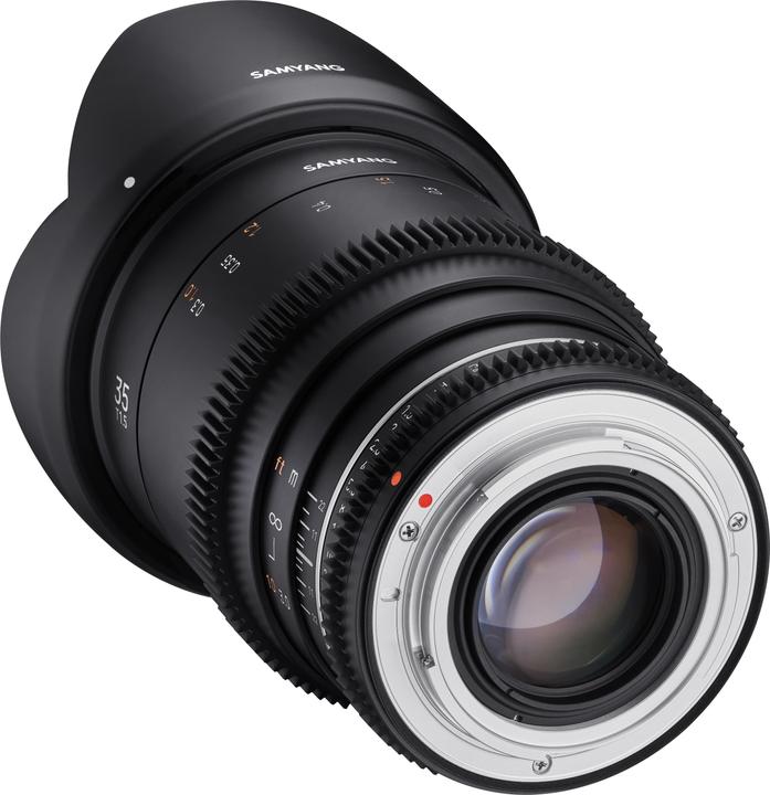 Actual product image Samyang 35mm T1.5 MK2 MFT (Micro Four Thirds, full size, APS-C / DX, Micro Four Thirds)