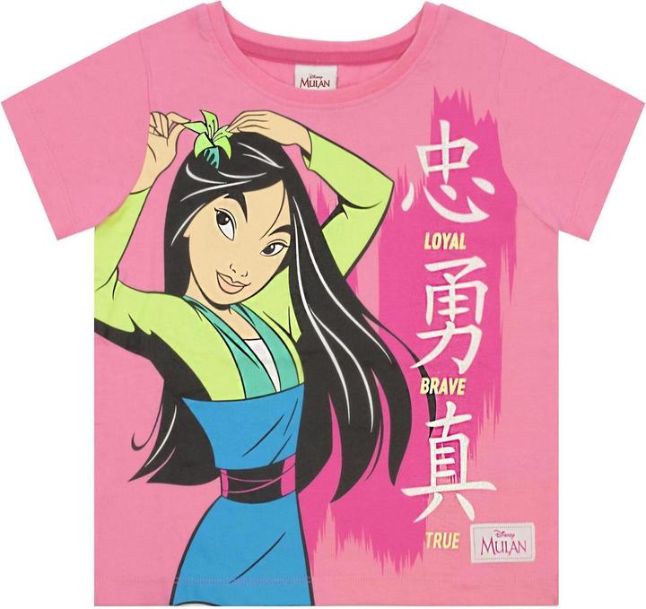 Immagine prodotto Mulan Pigiama da bambina Loyal Brave True (164)