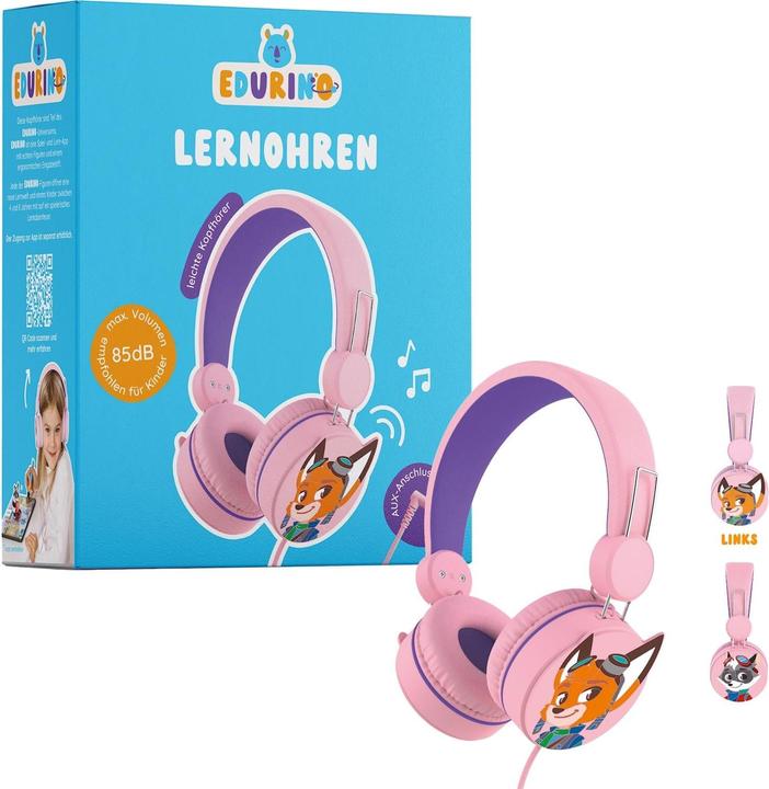Immagine prodotto Edurino Cuffie rosa, d