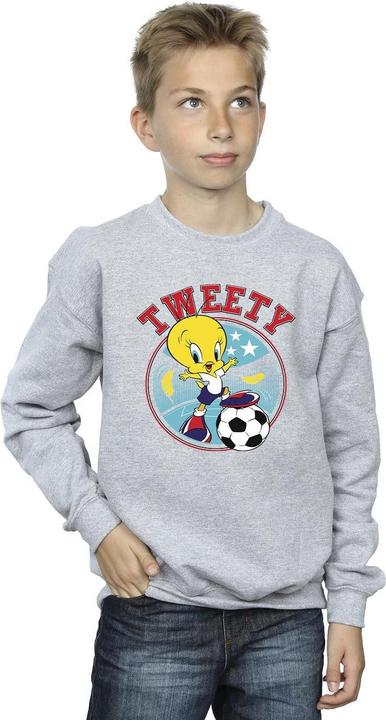 Image du produit Looney Tunes - Sweat TWEETY FOOTBALL CIRCLE - Garçon (116)