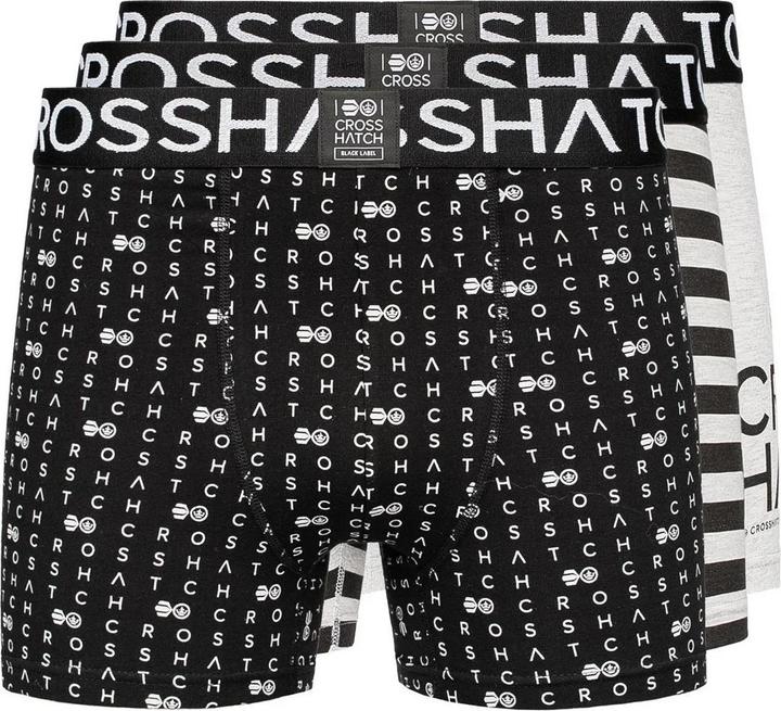 Produktbild Crosshatch Gridline Boxershorts (3erPack) (XL, 3er Pack)