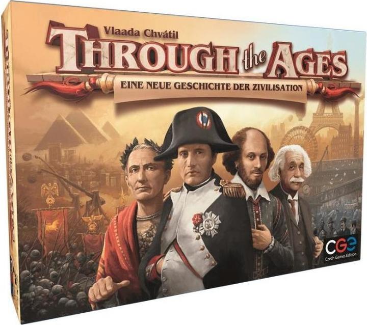 Czech games edition CZ067 - Through the Ages, card game, 2-4 players, ages 14+, (DE edition) (German)