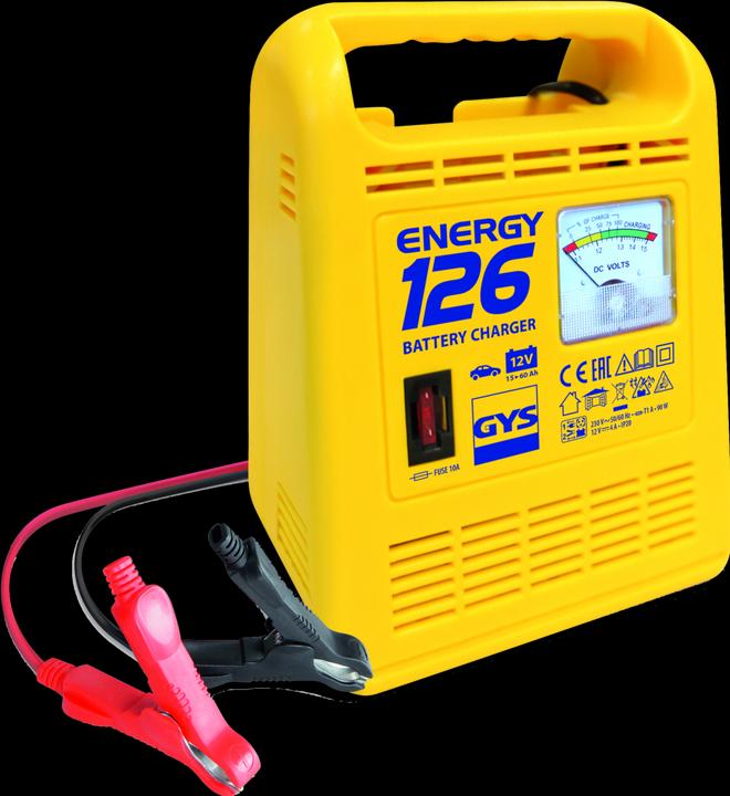 Actual product image GYS Battery charger, ENERGY 126 (12V, 4 A)