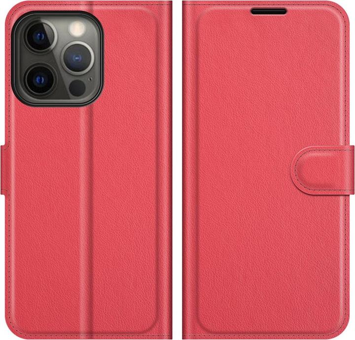Produktbild Cover-Discount iPhone 13 Pro - Leder Etui Hülle rot (Apple iPhone 13 Pro)