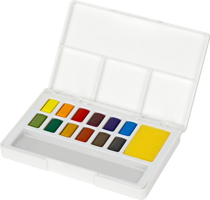 Immagine prodotto Faber-Castell Astuccio Acquerelli 12x (Multicolore, 144 ml)