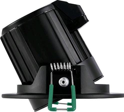 Produktbild Sylvania LED Einbaustrahler IP65 6W CCTschwarz 230V, Abstr 50, schwenkbar, dimmbar (760 lm)