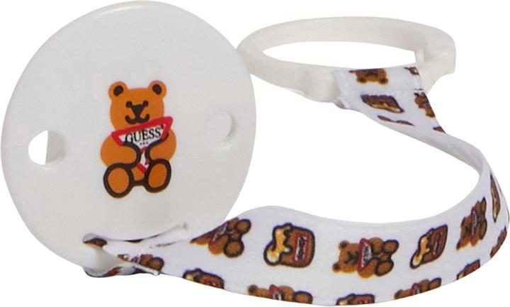 Produktbild Guess schnullerset mit kappe, halterung und clip für baby-mädchen
