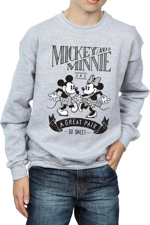 Immagine prodotto Disney Mickey And Minnie Mouse Great Pair Felpa Ragazzi (140, 146)