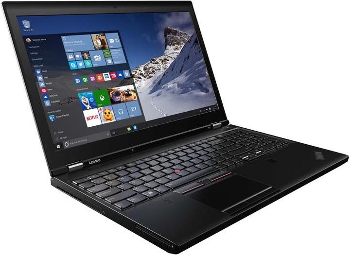 Actual product image Lenovo ThinkPad P51 (15.60", Intel Xeon E3-1535M v6, 32 GB, 1000 GB, CH)