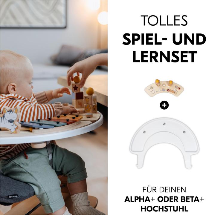 Produktbild Hauck Alpha Play Sorting Set Giraffe white