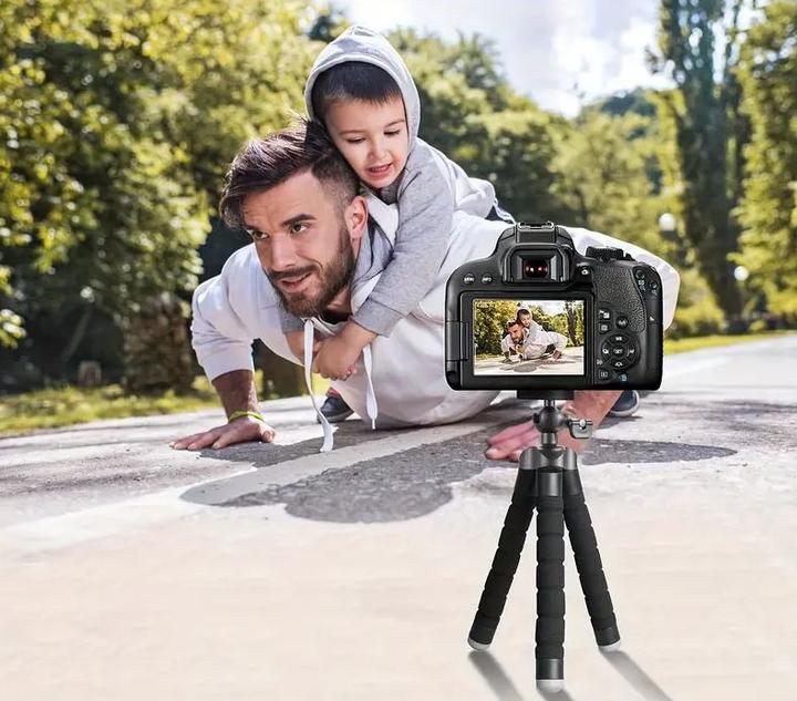 Immagine prodotto Kikkerland Treppiede per smartphone (Schiuma solida, Tessuto, Materiale sintetico)