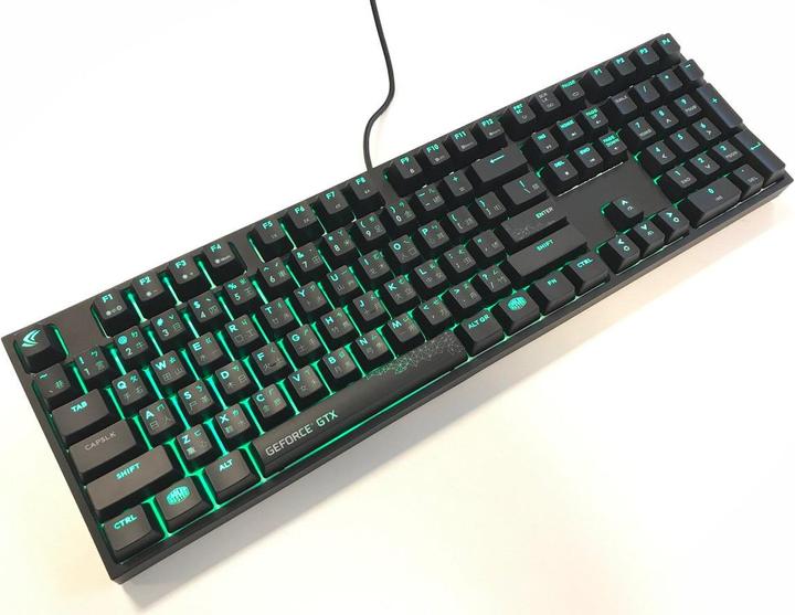 Produktbild Cooler Master MasterKeys Pro L - Nvidia Edition (CH, Kabelgebunden)