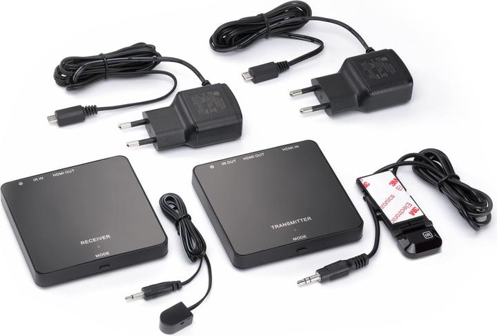 Actual product image Inakustik Excellence Wireless HDMI Kit (10 m, 3D pass-through, Deep color)