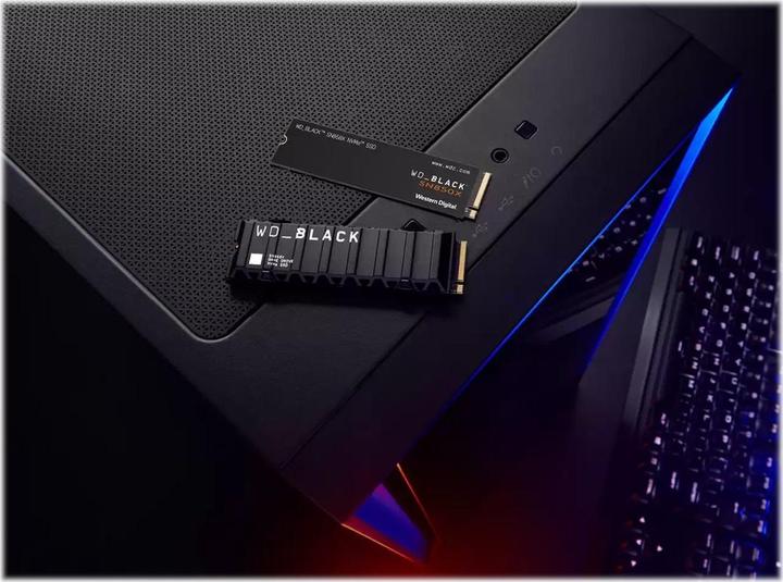 Produktbild WD Black SN850X mit Heatsink (2000 GB, M.2 2280)