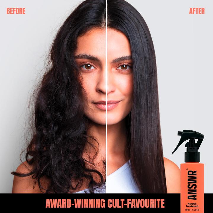 Actual product image Answr At-home Keratin Treatment Kit (Hair care set)