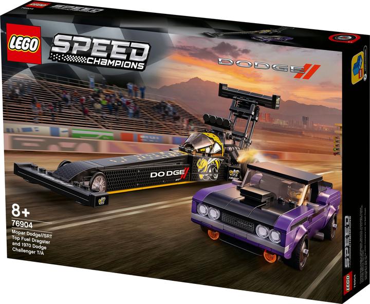 Immagine prodotto LEGO Mopar Dodge/SRT Dragster & 1970 (76904, LEGO Speed Champions)