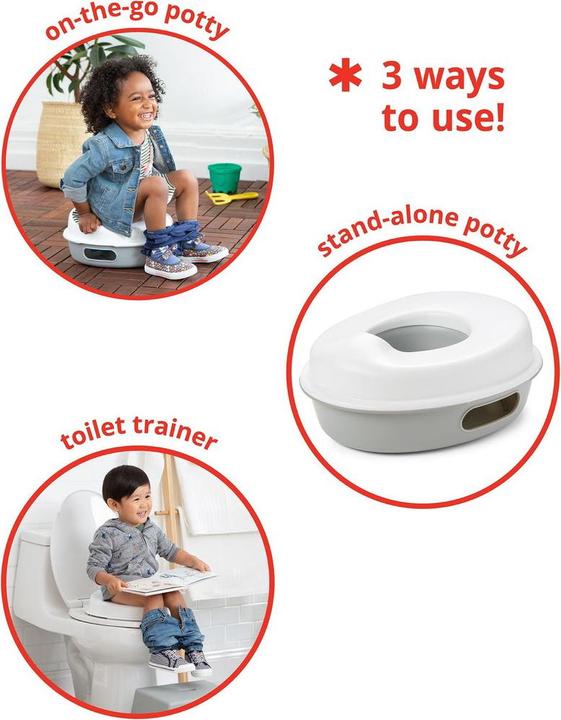 Actual product image Skiphop Go Time 3in1 Potty