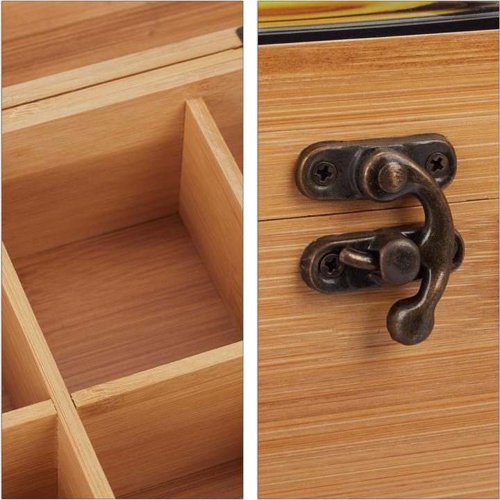 Actual product image Relaxdays Tea Box