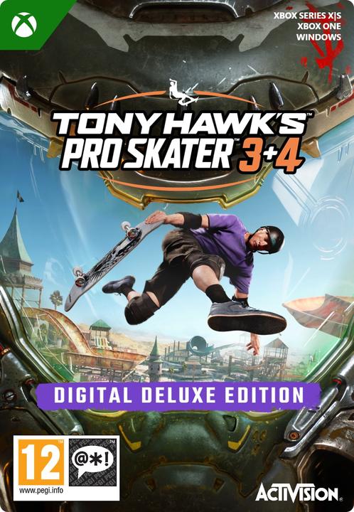 Produktbild Microsoft Xbox Tony Hawks Pro Skater 3 + 4 - Digital Deluxe Edition Download Code (Windows)