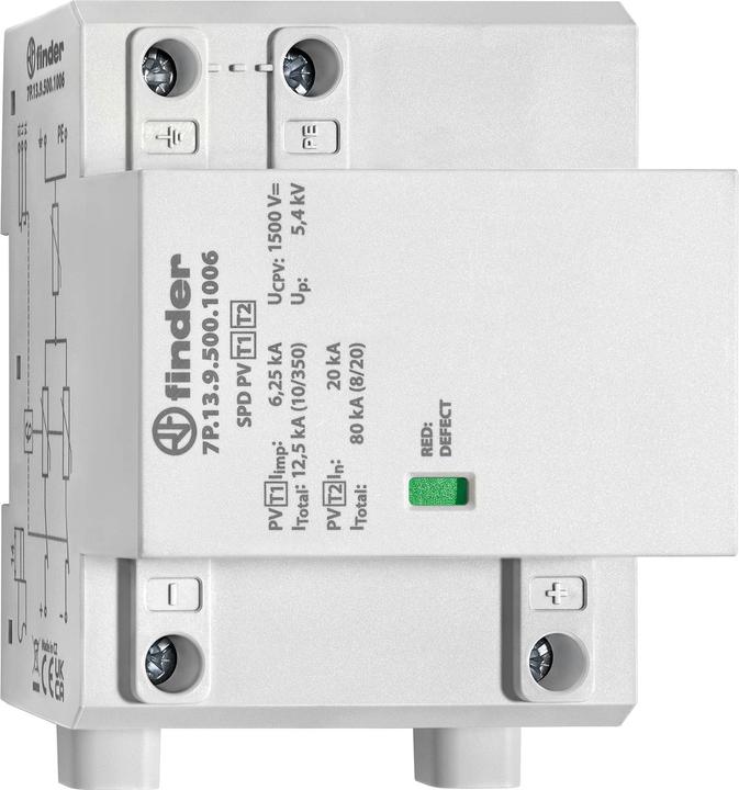 Produktbild Finder Kombiableiter Typ 1+2, für PV-Anlagen, DC