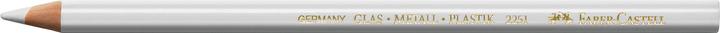 Actual product image Faber-Castell Dry marker 2251 3,8mm white (White, 3.80 mm, 1 x)