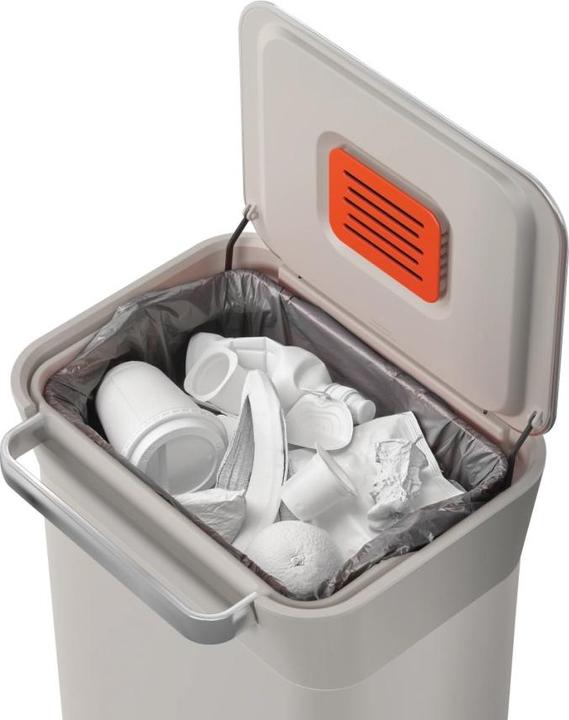 Image du produit Joseph Joseph Titan Recycling Station Stone, Kunststoff/Edelstahl, 39x33x6 (30 l)