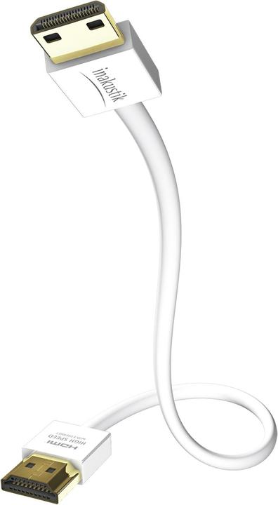 Actual product image Inakustik mini HDMI (Typ C) — HDMI (Typ A) (5 m, HDMI)