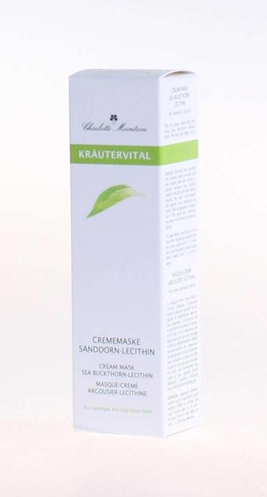 Actual product image Charlotte Meentzen Herbal Vital Cream Mask Sea Buckthorn Lecithin (30 ml)