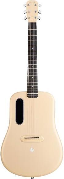 Actual product image Lava Music Gitarre ME 4 36 Zoll Soft Gold mit Kabel (Acoustic guitar, HPL (high pressure laminate), Super AirSonic carbon fibre composite)