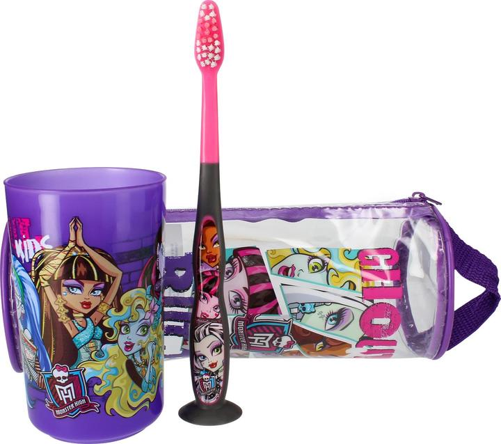 Immagine prodotto Tinokou Set di spazzolini da denti Monster High (Morbido)