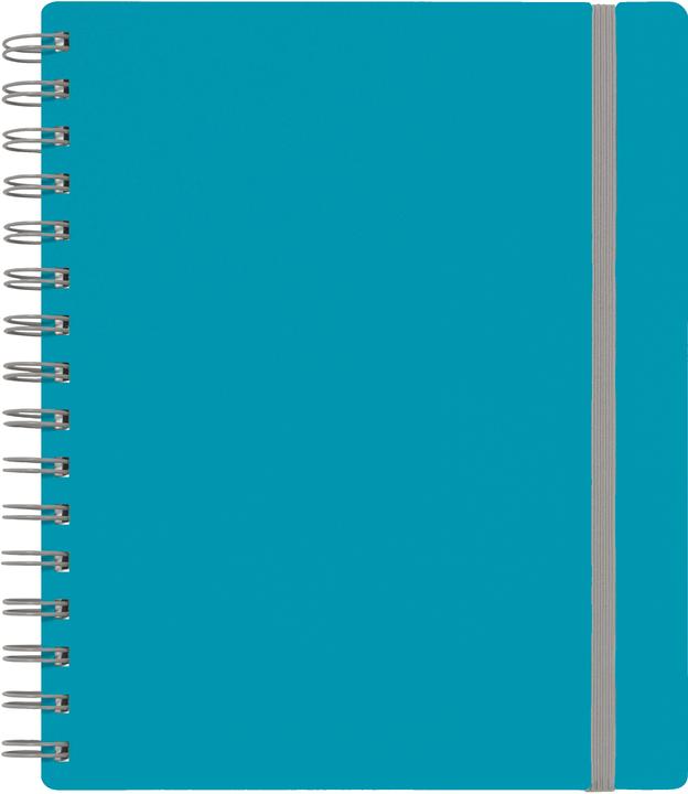 Produktbild Kolma Notizbuch Doppia A5 kariert blau/grau (A5, Kariert)